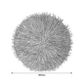 Decoratiune de perete Alaina Natural, si iarba de mare, 64x64 cm, detaliu produs