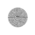 Decoratiune de perete Decofy, Natural, 60x60x5 cm, imagine suplimentara