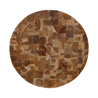 Accesoriu Decorativ Decoratiune de perete din lemn Sorendine Boho Natural 60x60x6 cm