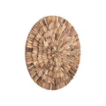 Decoratiune de perete din lemn Wargrene Boho, Natural, 60x60x6 cm, imagine suplimentara