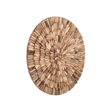 Decoratiune de perete din lemn Wargrene Boho, Natural, 60x60x6 cm