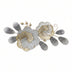 Accesoriu Decorativ Decoratiune de perete din metal Barney Auriu 85x39x5 cm