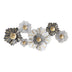 Accesoriu Decorativ Decoratiune de perete din metal Daisy Auriu 131x64x9 cm
