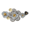 Accesoriu Decorativ Decoratiune de perete din metal Jemiole Auriu 106x53x9 cm
