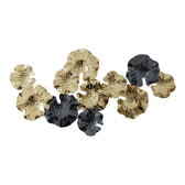 Accesoriu Decorativ Decoratiune de perete din metal Merinda Auriu 88x47x5 cm