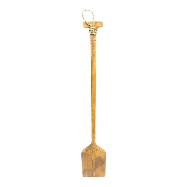 Decoratiune de perete Paddly Inart mahogany, Natural, 120 cm, 20x120 cm