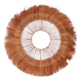 Oglinda Decorativa Decoratiune de perete Ramine Boho Natural 70x70x10 cm