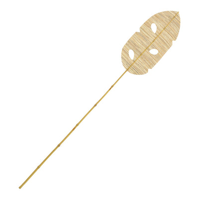Accesoriu Decorativ Decoratiune Frunza Firwey, Natural, Frunze de Banane, 200 cm Înaltime