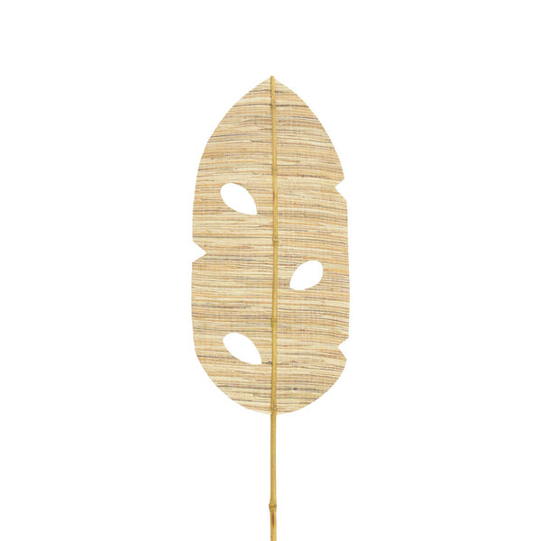 Decoratiune Frunza Firwey, Natural, Frunze de Banane, 200 cm Înaltime, 32x200 cm