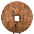 Decoratiune masa Cart lemn de mango Natural si fier, 40x9x54 cm, imagine suplimentara