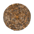 Decorațiune metal de perete Benez, Natural, 80x80x5 cm