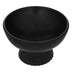 Decorațiune metal Decorative bowl Lorvion ceramic negru Ø22x14cm
