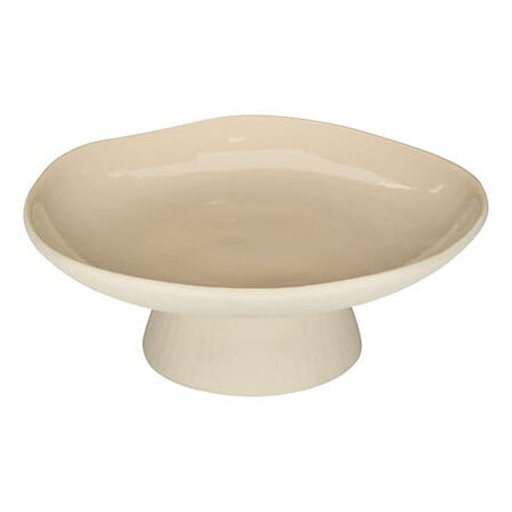Decorațiune metal Decorative bowl Orezan ceramic, bej, Ø28x10 cm