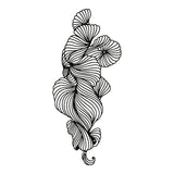 Decorațiune metal Wall deco Bilem negru metal, 20x50 cm