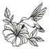 Decorațiune metal Wall deco Folou negru metal 60x0.15x60cm