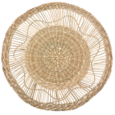 Decoratiune pentru perete PWD-0113, Bej, 38x38 cm, detaliu produs