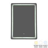 Delbo led oglindă 50x2.5x70cm, Natural, 50x2.5x70 cm, imagine principală, PP, pentru baie