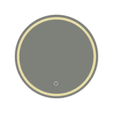 Deliza led oglindă, Natural, Ø60x3 cm