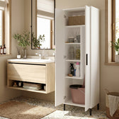 DULAP DE BAIE FR10-A, Alb, 50.4x165x35.7 cm