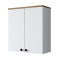 Dulap Baie suspendat Ozan, Nuc, 65 x 72 x 32 cm