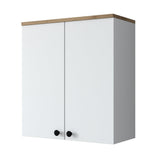 Dulap Baie suspendat Ozan, Nuc, 65 x 72 x 32 cm