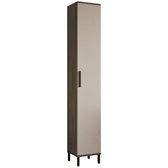 Dulap-coloana Aurelius antracit-Latte, 30x30x184 cm, imagine suplimentara
