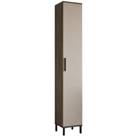 Dulap-coloana Aurelius antracit-Latte, 30x30x184 cm