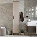 Dulap-coloana Aurelius antracit-Latte, 30x30x184 cm, perspectiva suplimentara