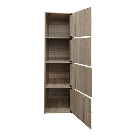 Dulap coloana cu sertare Gabino, Lemn, Sonoma, 40x39x158 cm
