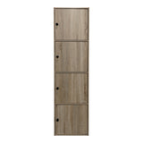 Dulap coloana Gabino, Lemn, 40x39x158 cm - Sonoma