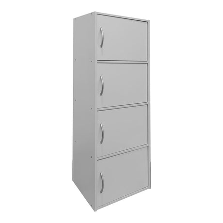 Dulap coloana Soline, Lemn, Alb, 40x34x120 cm