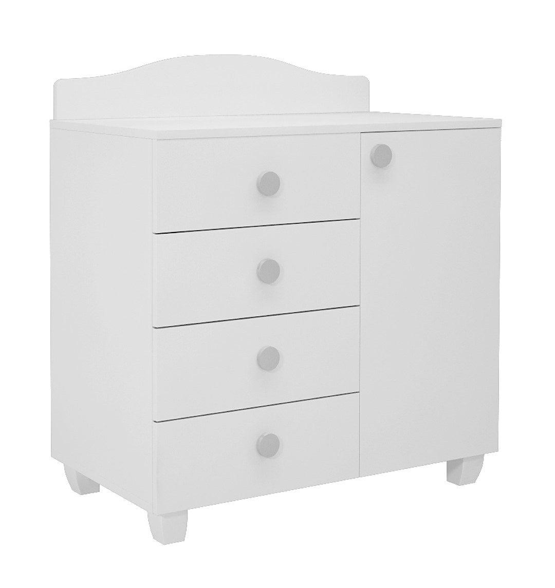 Dulap Copii Pearl, Alb, 40x0x90 cm