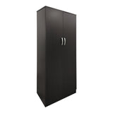 Dulap cu cinci uși și spațiu de depozitare Lego I, Wenge, 170x42x240 cm - Nuc