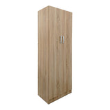 Dulap Athos cu 2 usi, 60x42x180 cm - Stejar