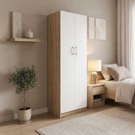 Dulap Athos cu 2 usi, 60x42x180 cm