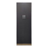 Dulap Athos cu 2 usi, 60x42x180 cm - Sonoma-Antracit
