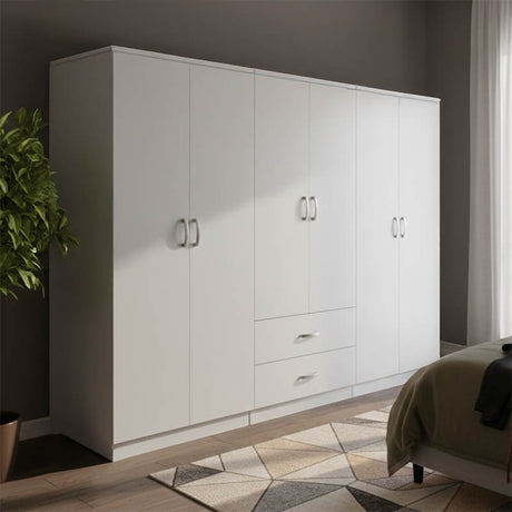 Dulap Athos I cu 6 usi, 240x42x180 cm