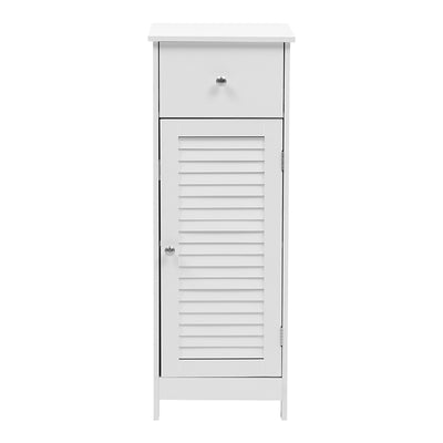 Dulap de baie Chesy, MDF, Alb, 32x30x87 cm, imagine produs 4