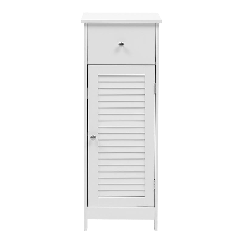 Dulap de baie Chesy, MDF, Alb, 32x30x87 cm, imagine produs 4