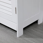 Dulap de baie Chesy, MDF, Alb, 32x30x87 cm, imagine produs 8