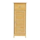 Dulap de baie Chesy, MDF, 32x30x87 cm - Natural