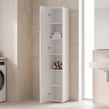 Dulap de baie Column-cabinet Anira, Alb, 30x30x180 cm