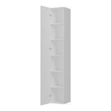 Dulap de baie Column-cabinet Anira, Alb, 30x30x180 cm