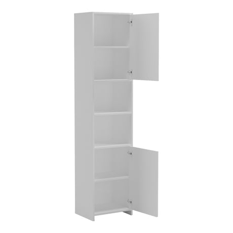 Dulap de baie Column-cabinet Perlina, Alb, 40x32x175 cm