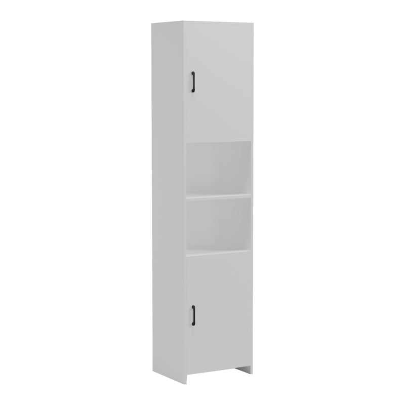 Dulap de baie Column-cabinet Perlina, Alb, 40x32x175 cm