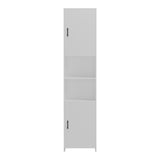 Dulap de baie Column-cabinet Perlina, Alb, 40x32x175 cm
