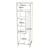 DULAP DE BAIE FR10-A, Nuc, 50.4x165x35.7 cm