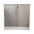 Dulap de birou Armadi Sonoma-alb 80x40x80 cm