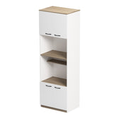 Dulap de bucatarie Rowan, alb, 60x42x182 cm, perspectiva suplimentara