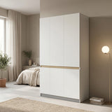Dulap de haine Merzia, Sonoma, 120x47x183 cm